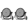 Miniatyrbillede 1 af 2: Scene Belysningseffekt, 72 LED RGB, DMX Kontrol, 120W Effekt,2PCS, EU stik