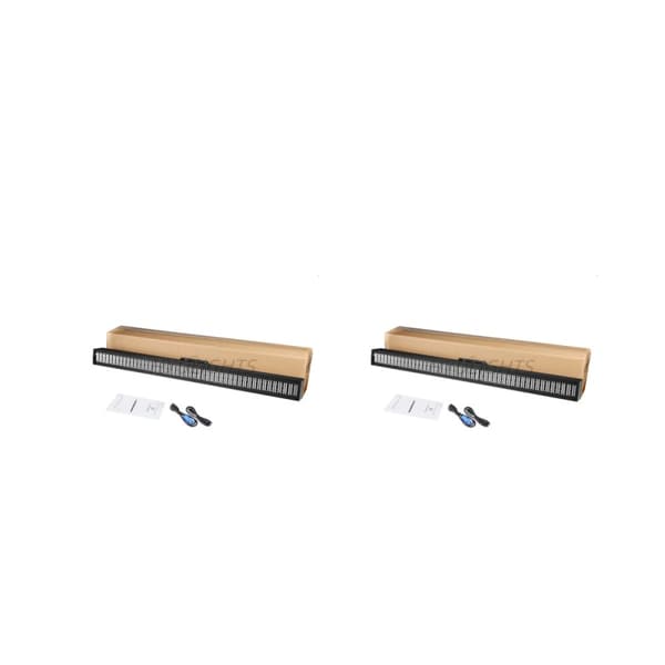 LED Strobelys, 200W Effekt, DMX Kontrol, Glat Dæmpning,2PCS, EU stik