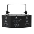 Miniatyrbillede 2 af 2: Bærbar LED Laser Scene Lys, 10W Effekt, Fjernbetjening, 12 Mønstre,sort, EU stik