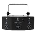 Miniatyrbillede 1 af 2: Bærbar LED Laser Scene Lys, 10W Effekt, Fjernbetjening, 12 Mønstre,sort, EU stik