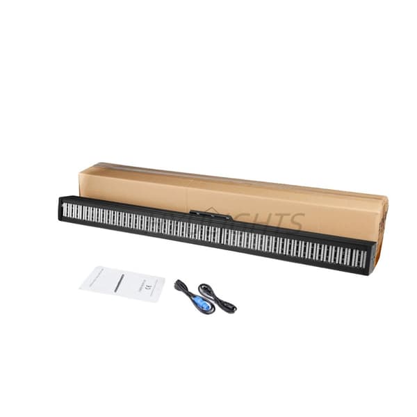 LED Strobelys, 200W Effekt, DMX Kontrol, Glat Dæmpning,1PCS, EU stik