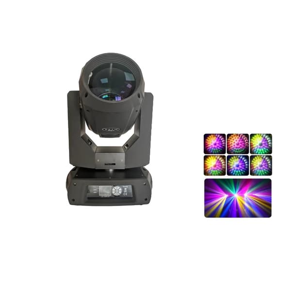 Bevægelseslys, 260W lampe, 16/20 kanalers kontrol, CE-certificeret,EU stik, 1 lys