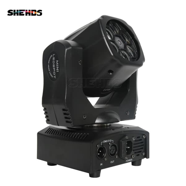 Scenebelysningseffekt, 90W strømforbrug, 120 graders strålevinkel, 13 DMX-kanaler,Eu stik, 6x15w Laser Stråle