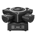 Miniatyrbillede 1 af 2: Bevægelseslys, 90W effekt, IP20 beskyttelse, 540° X-akse rotation,Sort, EU Stik