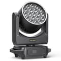 Miniatyrbillede 2 af 2: 220W RGBW LED Moving Head Light, 19x8W Lyskilde, Flere Kontrolmuligheder, 10°-60° Zoomvinkel,sort, EU stik