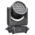 Miniatyrbillede 1 af 2: 220W RGBW LED Moving Head Light, 19x8W Lyskilde, Flere Kontrolmuligheder, 10°-60° Zoomvinkel,sort, EU stik