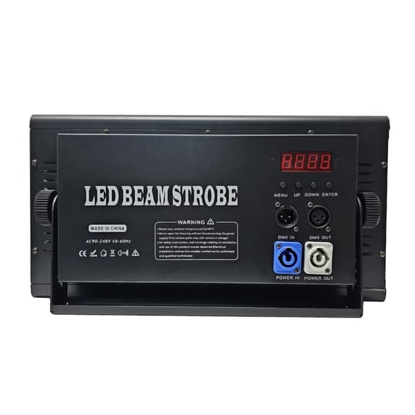 Scenebelysningseffekt, 24 stk. LED, 10W effekt, DMX kontrol,1  Lys