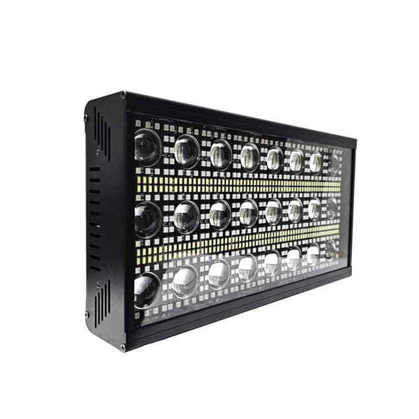 Scenebelysningseffekt, 24 stk. LED, 10W effekt, DMX kontrol,1 Lys