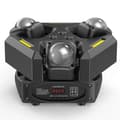 Miniatyrbillede 2 af 2: LED Stråle Moving Head Lys, 120W, RGBW Belysningseffekter, DMX Kontrol,Sort, EU Stik