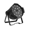 Miniatyrbillede 1 af 2: Stagebelysningseffekt, 18x18W RGBWA, DMX-kontrol, lang levetid,Zoom 18x18W 6in1, EU stik