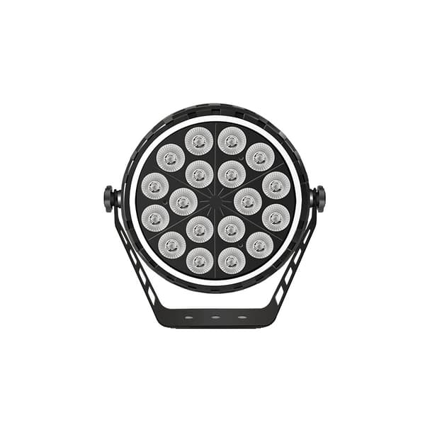 Scene Lys, 18x12W RGBW, DMX512 Kontrol, Professionelt Brug,EU stik
