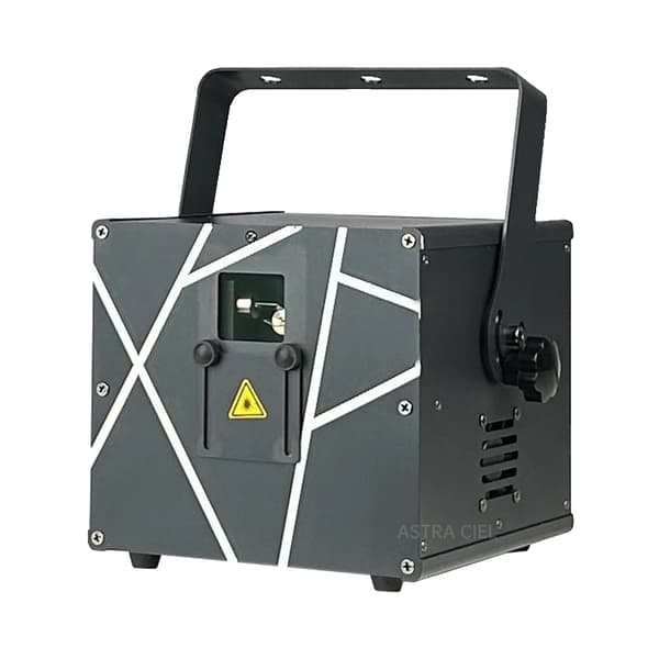 Laserljus, Olika laser effektalternativ, Upp till 60° skanningsvinkel, Flera kontrolllägen,4w, EU-kontakt