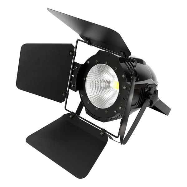 Scene Lys, 180W COB Lyskilde, Justerbare Varme/Hvide Tilstande, DMX512 Kontrol,sort