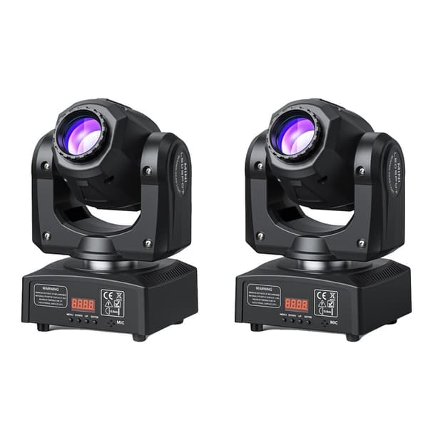 Scene Effekt Belysning, 30W LED, DMX Kontrol, Stemmesensoreret,EU-stik
