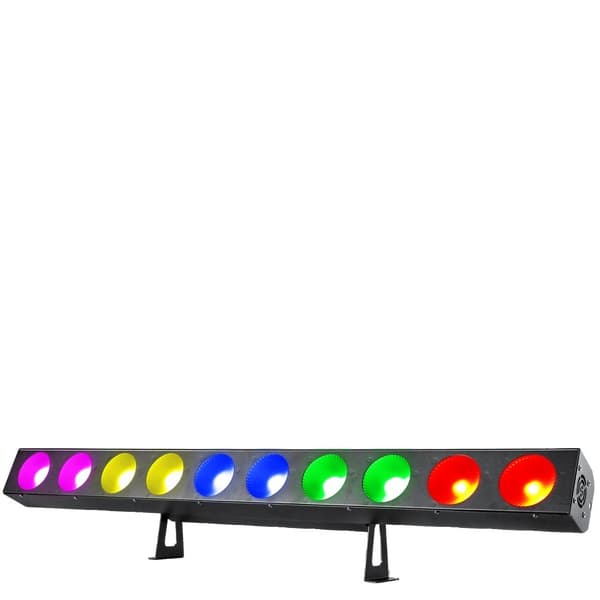 COB Matrix Light, 120W effekt, 10 stk. RGBW LED'er, DMX kontrol,EU stik