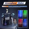 Miniatyrbillede 2 af 4: Disco Lys Festlys, 9 Øjne LED RGB, DMX Kontrol