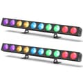 Miniatyrbillede 2 af 2: Vægbelysning, 90W effekt, RGBW LED, selvstændig installation,EU Stik, 2Pcs