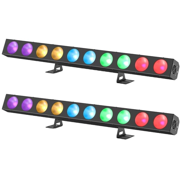 Vægbelysning, 90W effekt, RGBW LED, selvstændig installation,EU Stik, 2Pcs