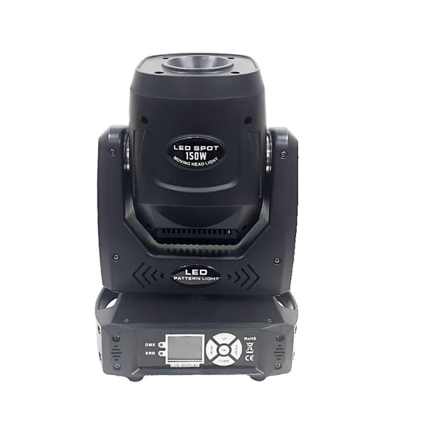 LED Moving Head Light, 150W Strømforbrug, 540° Pan, 270° Tilt,1 Lys