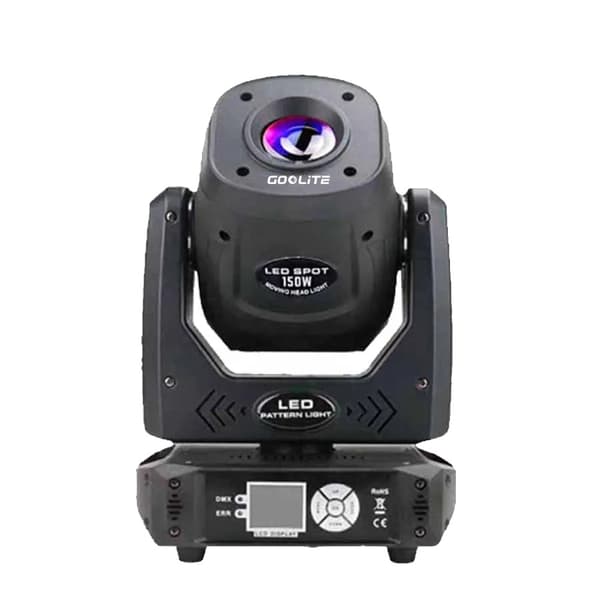 LED Spotlys, 150W Effekt, 540° Panorama, 270° Tilt,1 Lys