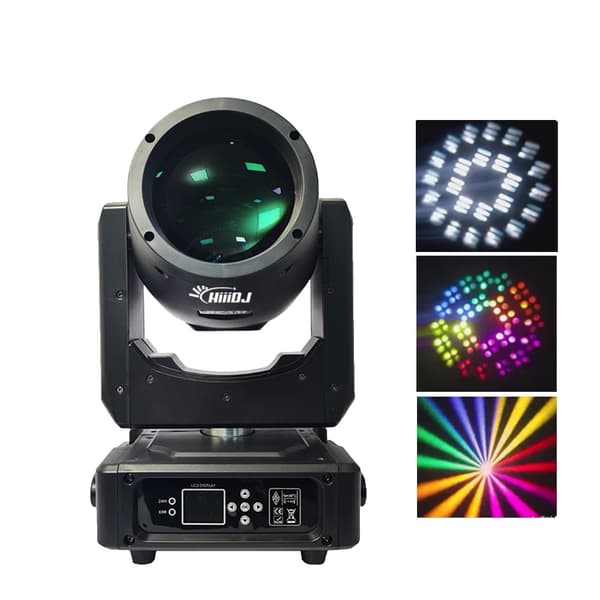 Mini 230W Moving Head Light, DMX Kontrol, 14 Farver, Dynamiske Mønstre,1 Lys