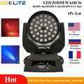 Miniatyrbillede 2 af 2: LED Moving Head Light, 400W Effekt, 16 DMX Kanaler, RGBW Farveblanding,RGBWA 6in1, 1 Lys