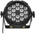 Miniatyrbillede 1 af 2: LED Par Lys, 63 Farve Makroer, 5 Tilstande, Strobe Effekt,EU-stik, sort
