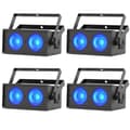Miniatyrbillede 1 af 2: Scenebelysningseffekt, 150W effekt, 8CH kontrolkanal, 36° lysudgangsvinkel,ZQ01323-4Pcs, EU Stik