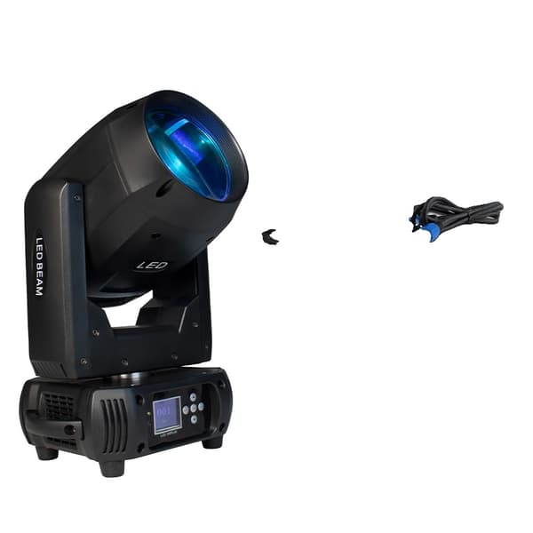 LED Strålelys, 270° Tilt, 540° Pan,EU stik, Stråle 150W
