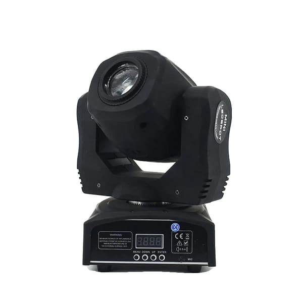 LED Spotlys, 60W Effekt, DMX Kontrol, Manuel Fokusering,1stk LED Spot 60W, EU Stik
