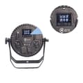Miniatyrbillede 1 af 2: Scene Lys, 12x18W RGBWAUV 6i1 LED, Monokrom Touch Skærm, Genopladeligt Batteri,EU stik, 6in1 Touch Model