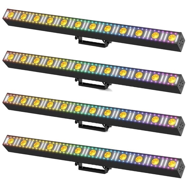 Scene Belysning, 200W Effekt, 6° Strålevinkel, DMX Kontrol,ZQ06198-4Pcs, EU stik
