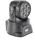 Miniatyrbillede 1 af 2: Bevægelseslys, 4 i 1 LED, DMX kontrol,sort, EU stik