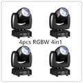 Miniatyrbillede 2 af 2: Bevægelseslys, RGBW-teknologi, 100W effekt,4PCS RGBW 4in1, EU Stik