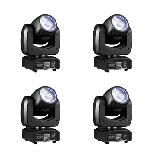 Bevægelseslys, RGBW-teknologi, 100W effekt,4PCS RGBW 4in1, EU Stik
