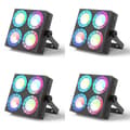 Miniatyrbillede 2 af 2: Scenebelysningseffekt, 120W, DMX512 kontrol,EU Stik, ZQ01325-4Pcs
