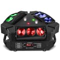 Miniatyrbillede 2 af 2: Scenebelysningseffekt, DMX-kontrol, multicolor strobelys,EU stik, ZQ02332
