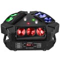 Miniatyrbillede 1 af 2: Scenebelysningseffekt, DMX-kontrol, multicolor strobelys,EU stik, ZQ02332