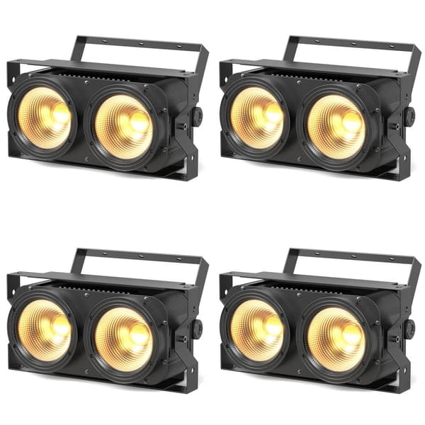 Scenebelysningseffekt, 200W effekt, DMX kontrol,EU Stik, ZQ01481-4Pcs