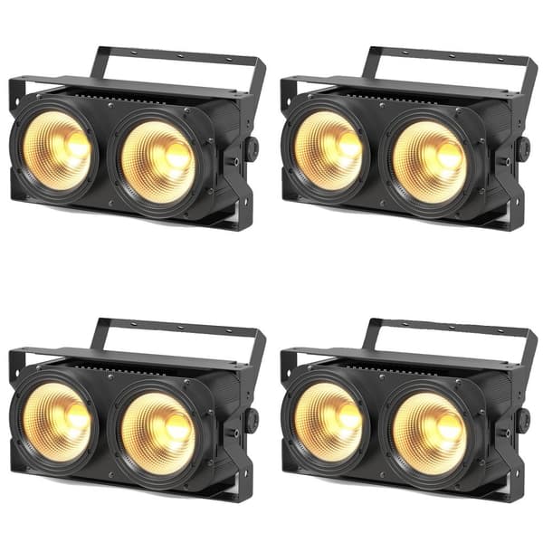 Scenebelysningseffekt, 200W effekt, DMX kontrol,EU Stik, ZQ01481-4Pcs