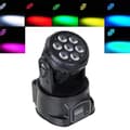 Miniatyrbillede 2 af 2: Scene Belysning, RGBW LED'er, DMX Kontrol,EU stik, sort
