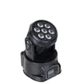 Miniatyrbillede 1 af 2: Scene Belysning, RGBW LED'er, DMX Kontrol,EU stik, sort