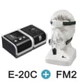 Miniatyrbillede 2 af 2: CPAP-maskine, opvarmet luftfugter, farveskærm,CPAP med FM2, Lille