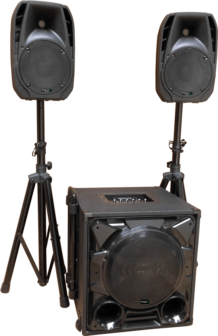 Aktivt høyttalersystem 1100 Watt