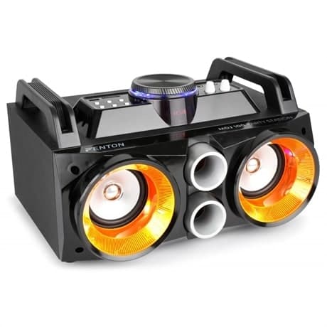 Fenton MDJ100 Partystation 100W med Batteri el. 230V, Blåtand