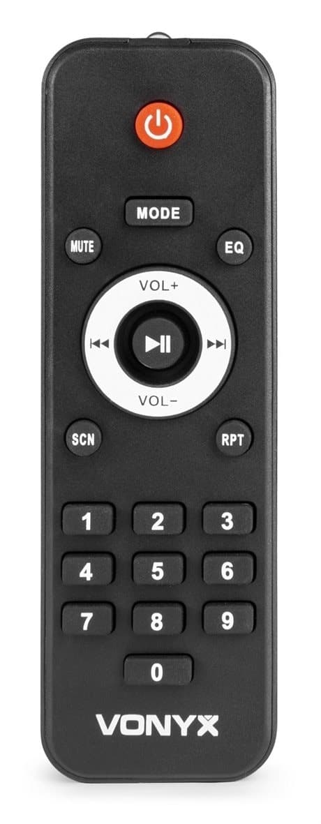 Vonyx VSA10BT aktiv högtalare 500W Peak effekt med Bluetooth och mp3