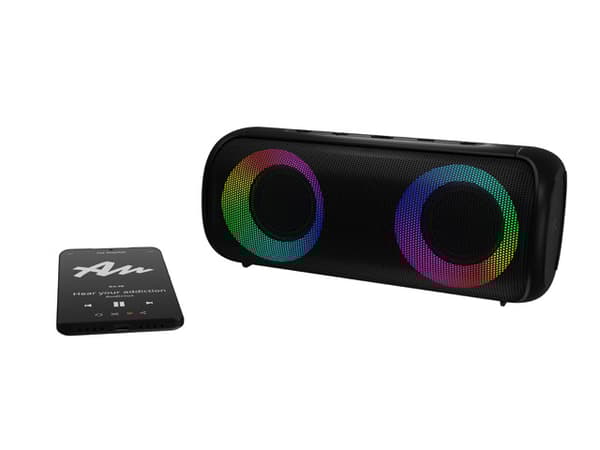 Audictus Aurora Pro Stereo portable speaker Black 20 W