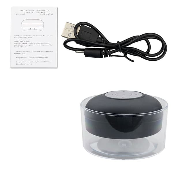 Vattentät Bluetooth-högtalare med sugkopp för badkaret etc.