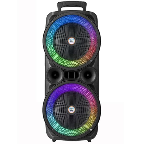 Soundbox 2 x 8" - LED-ljus, Mikrofon och Fjärrkontroll