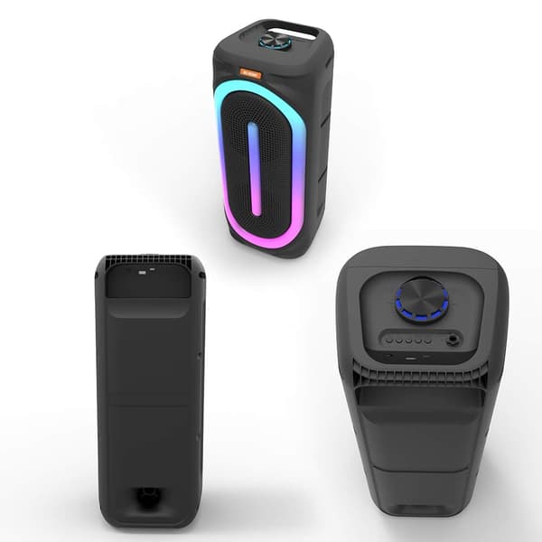 Bluetooth-högtalare med RGB-ljus, FM-radio och mikrofon